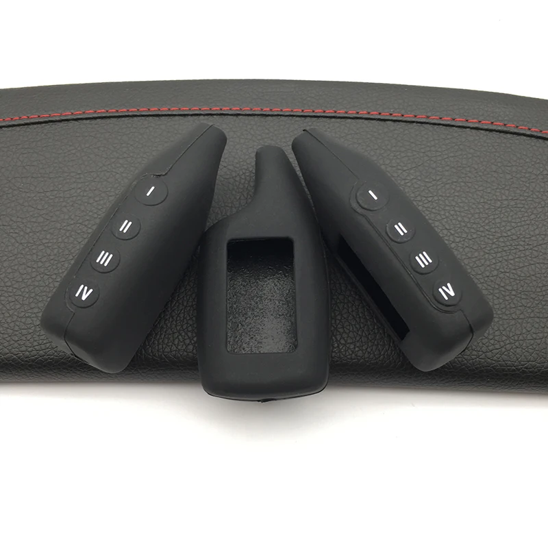 Модный мужской силиконовый резиновый чехол для ключей России двухсторонняя