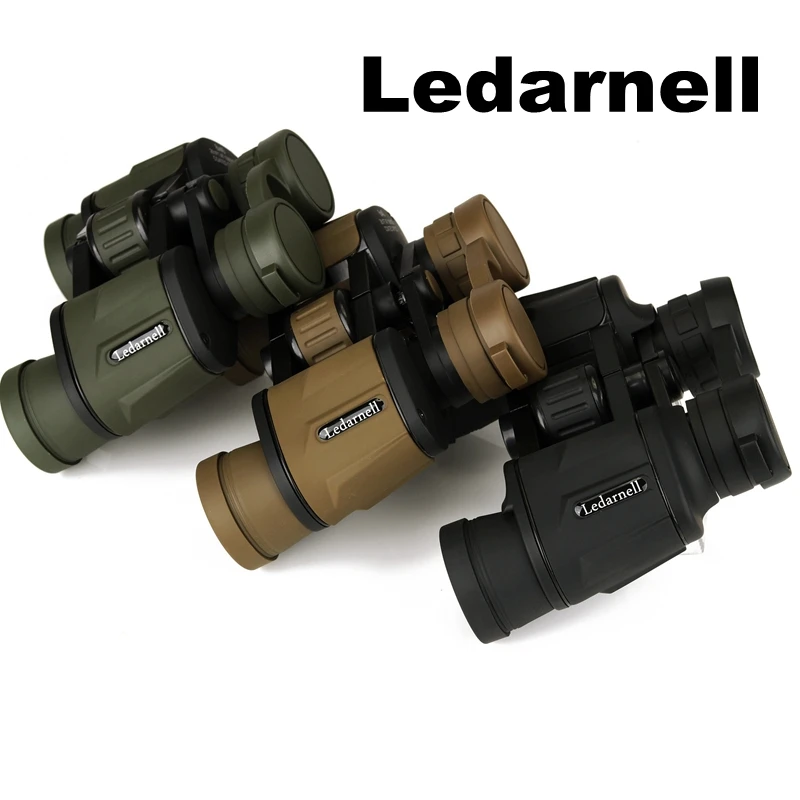 Ledarnell Новый 8X40 HD водонепроницаемый бинокль телескоп Охота BAK4 Телескоп туризм