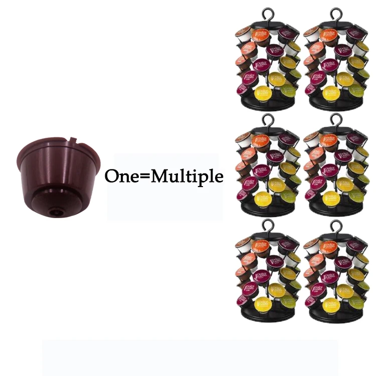 Multiple Colors Dolce Gusto Filling Reusable Filter Coffee Capsule Shell Accessories For Nescafe | Дом и сад