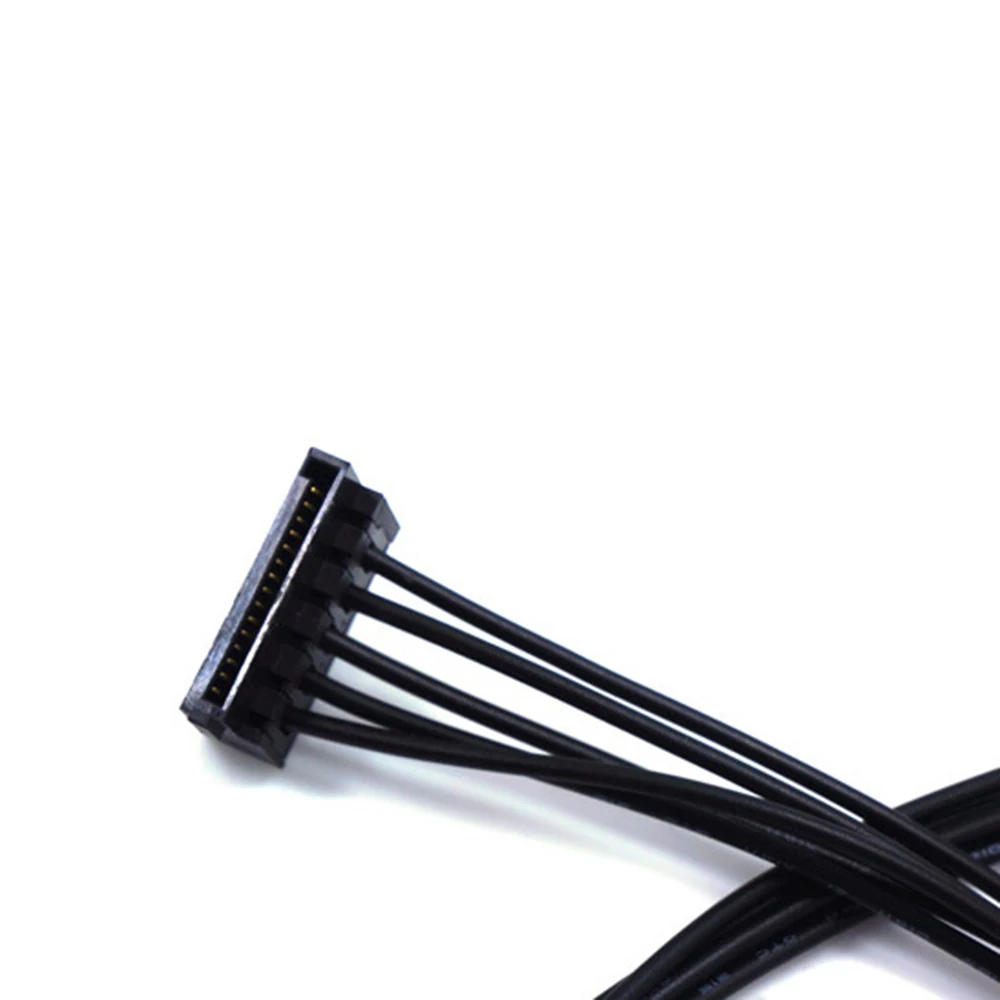 45 см Mini 6 Pin to 2 SATA 15PIn кабель питания для Dell 3250 3268 3650 3653 3660 3667 3668 оптовая продажа |