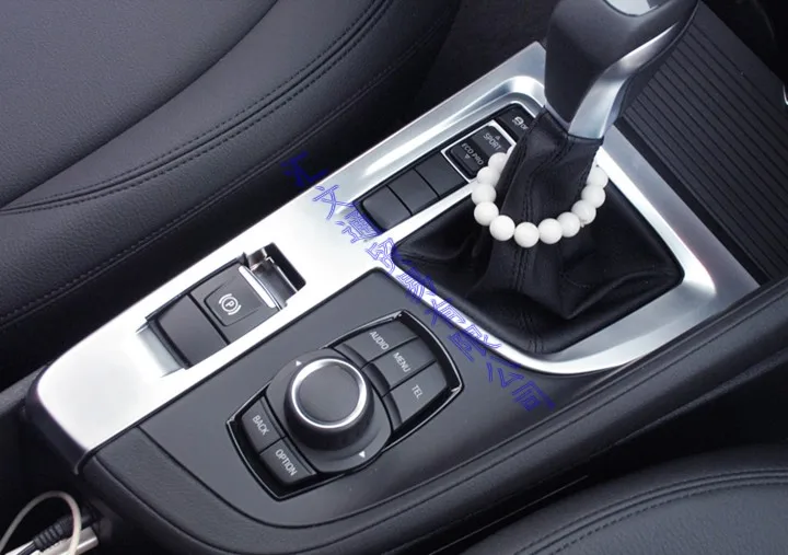 Для BMW X2 F39 2018 2019 2020 автомобильные аксессуары ABS Хромированная панель переключения
