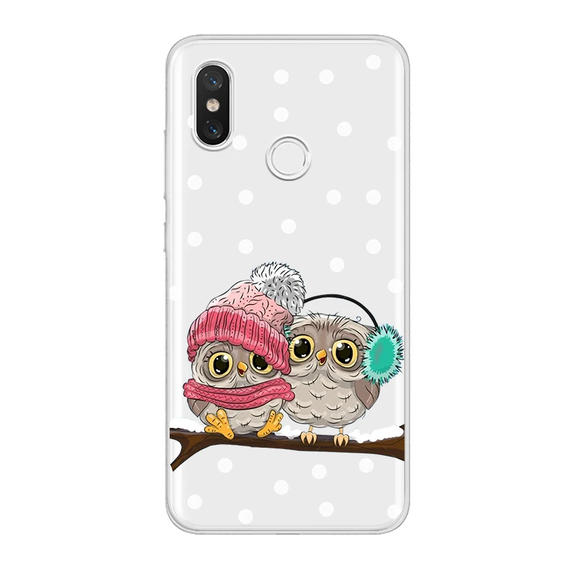 Чехол ciciber с изображением совы для Xiao mi X MAX 3 2 1 S Pro mi A2 A1 9 8 6 5 X 5C 5S Plus Lite SE Pocophone F1 мягкий чехол для телефона из ТПУ