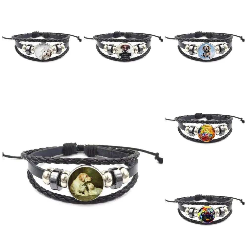 Женский цветной ошейник с французским бульдогом Мопсом кошкой винтажное