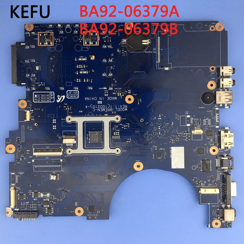 KEFU BA92-06379A BA92-06379B для samsung NP-R540 R540 HM55 Материнская плата ноутбука тестирование
