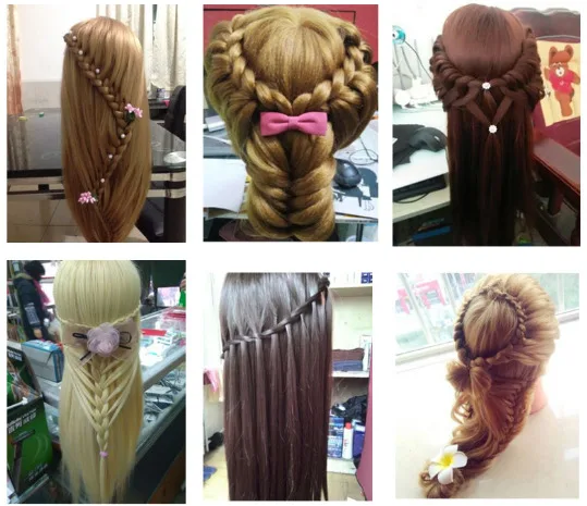 Парик манекен для парикмахеров парик блонд тренировок косметология|Манекены| |