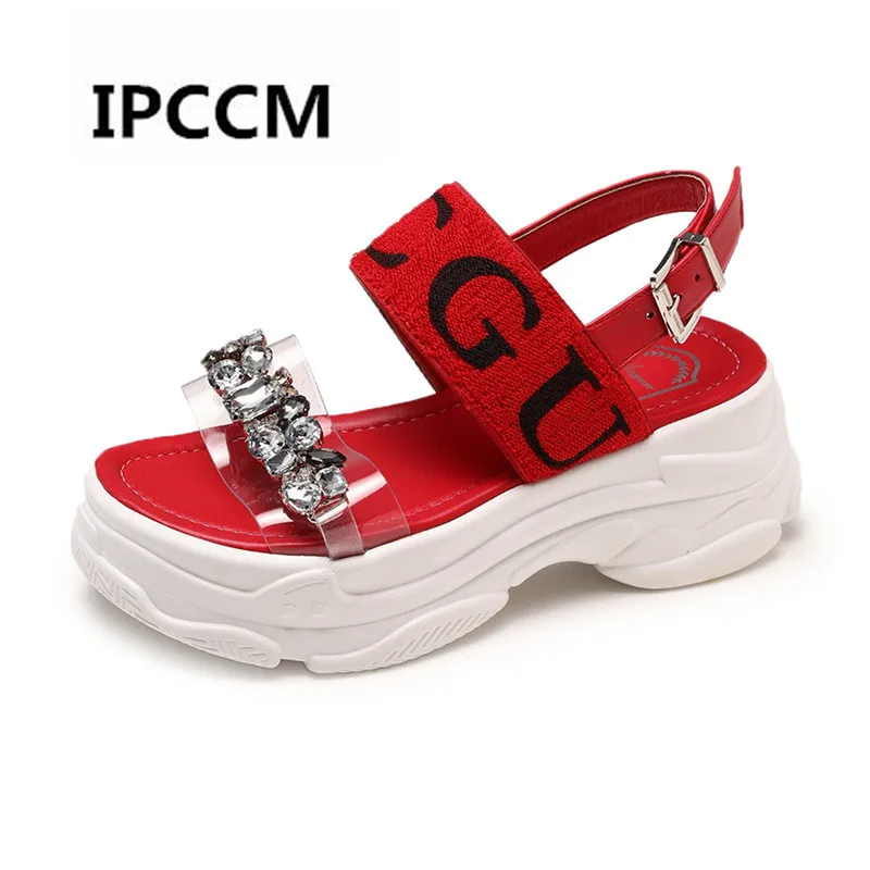 2018 новые летние Корейская версия из сапоги на толстой подошве с толстым дном