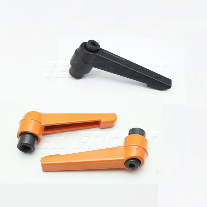 TF03003 M8 женский зажимной рычаг оранжевый. Зажимной регулируемая ручка|handle lever|clamping