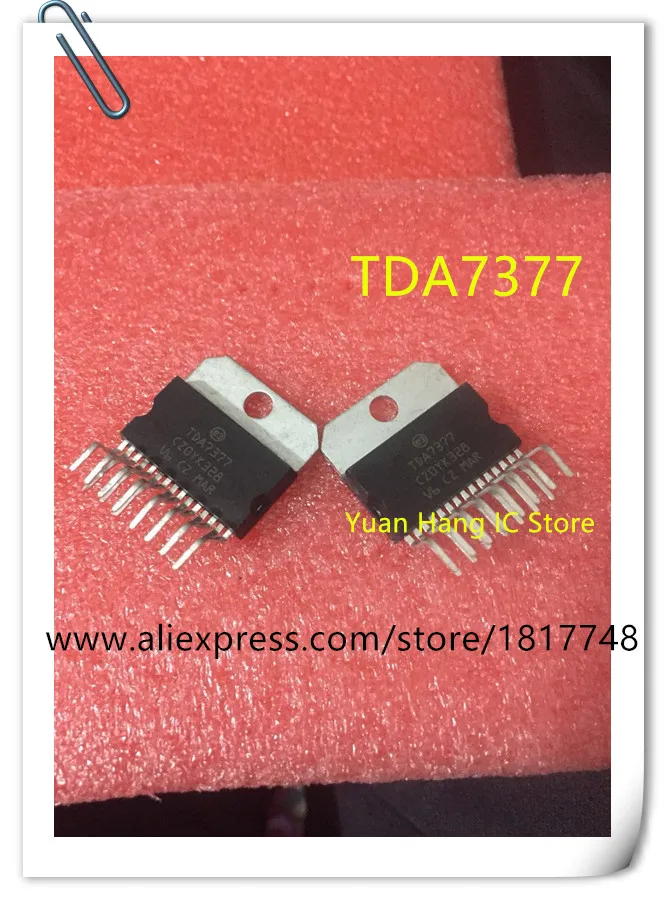 10 шт./лот TDA7377 TDA 7377 ZIP 15 CD7377CZ YD7377 ZIP15 аудио усилитель core Новый оригинал|Аксессуары