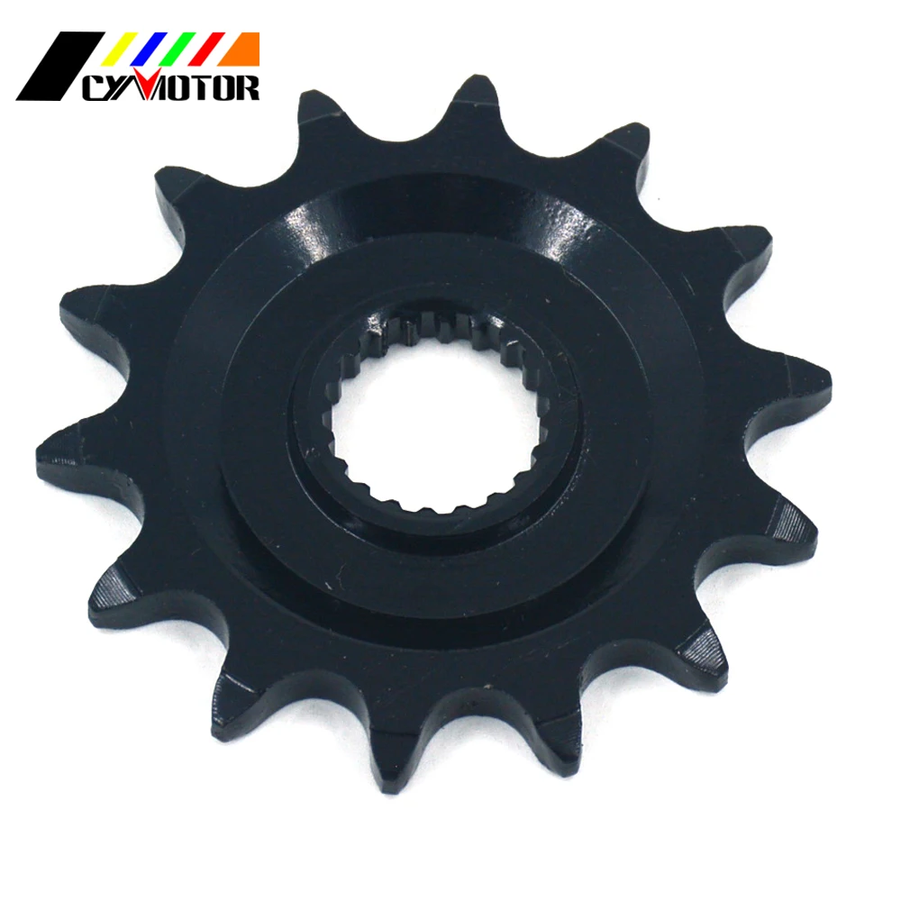 Передняя Звездочка цепи двигателя 13T 14T для EC250F EC300F EC450F YZ125 WR250F WR250R WR250X YZ250F YZ250FX EC YZ
