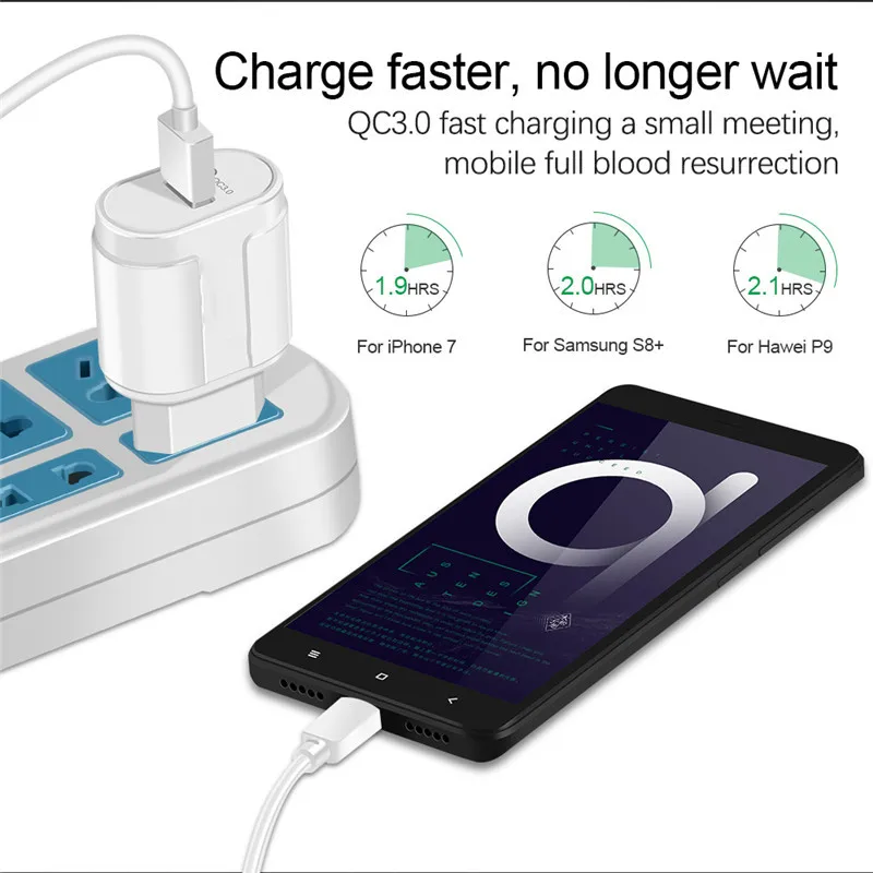 Магнитный Кабель Micro USB QC 3 0 быстрое зарядное устройство для Huawei Y5 Y6 2019 P8 Lite Xiaomi Redmi