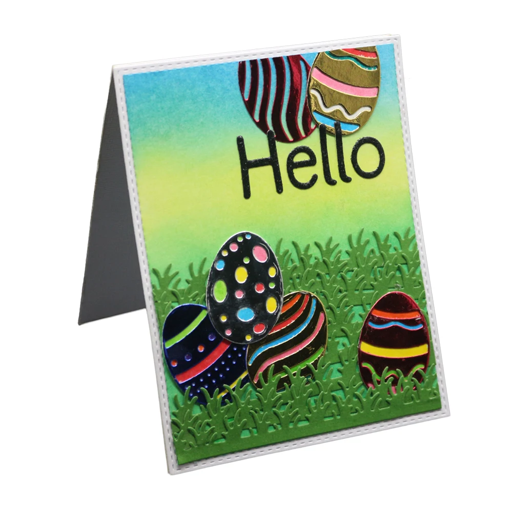 Металлические пресс формы в форме яиц Скрапбукинг для изготовления открыток