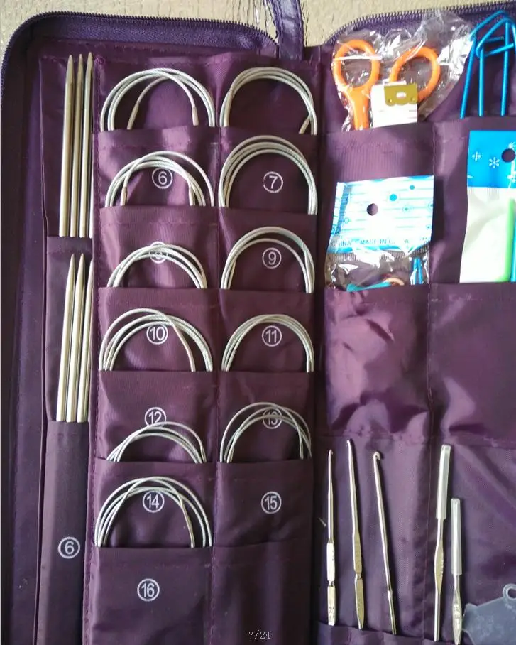 Инструменты и аксессуары для шитья инструменты вязания набор спиц 33 пар/компл.