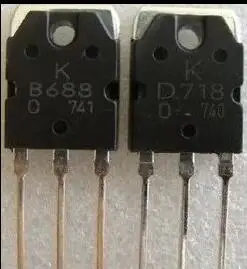 Бесплатная доставка 1 пара оригинальных транзисторов 2SD718 и 2SB688 D718/B688 новинка (W8) |