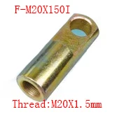 Бесплатная доставка 1 шт. I Joint m20x1.5мм женский и мужской резьбовой поршень