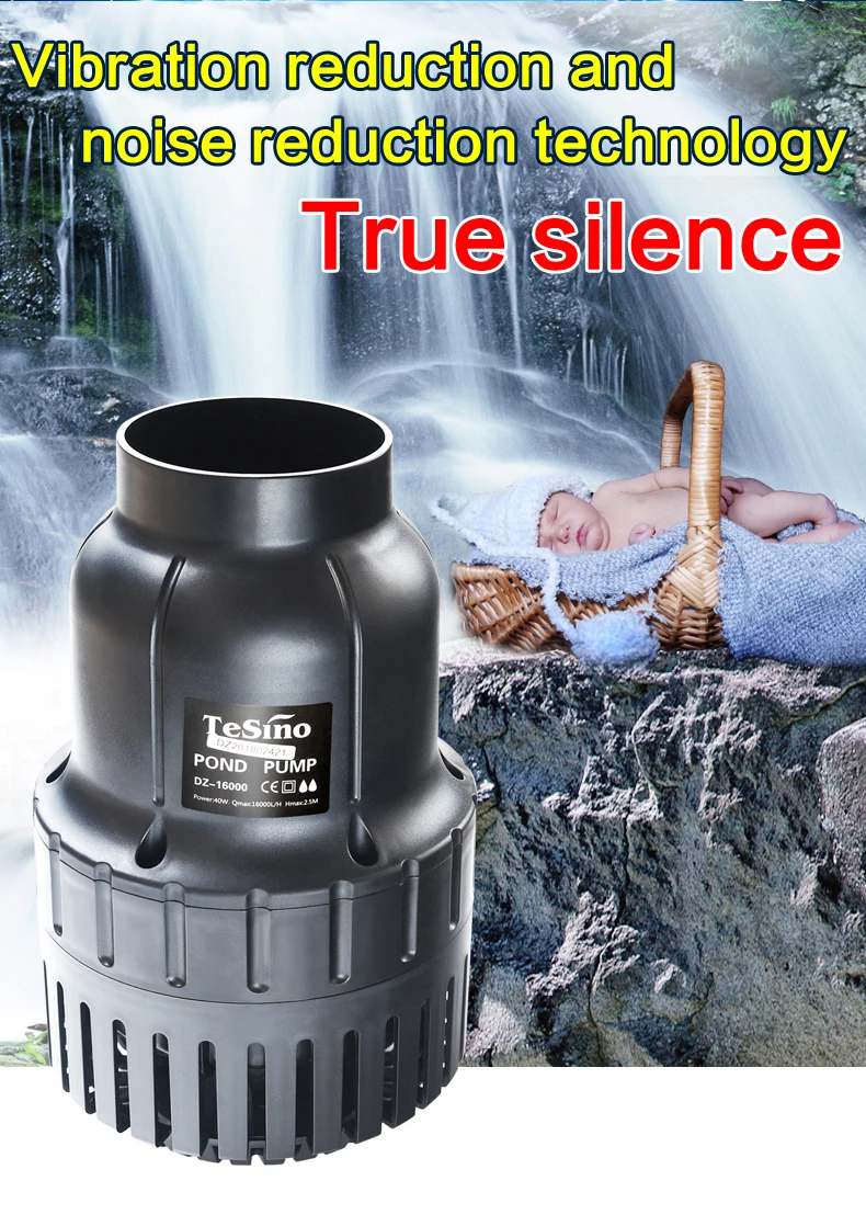 DZ series large flow fishpond pump Power-saving filter circulating wat pump for outdoor fish pond Fish pond submersible pump