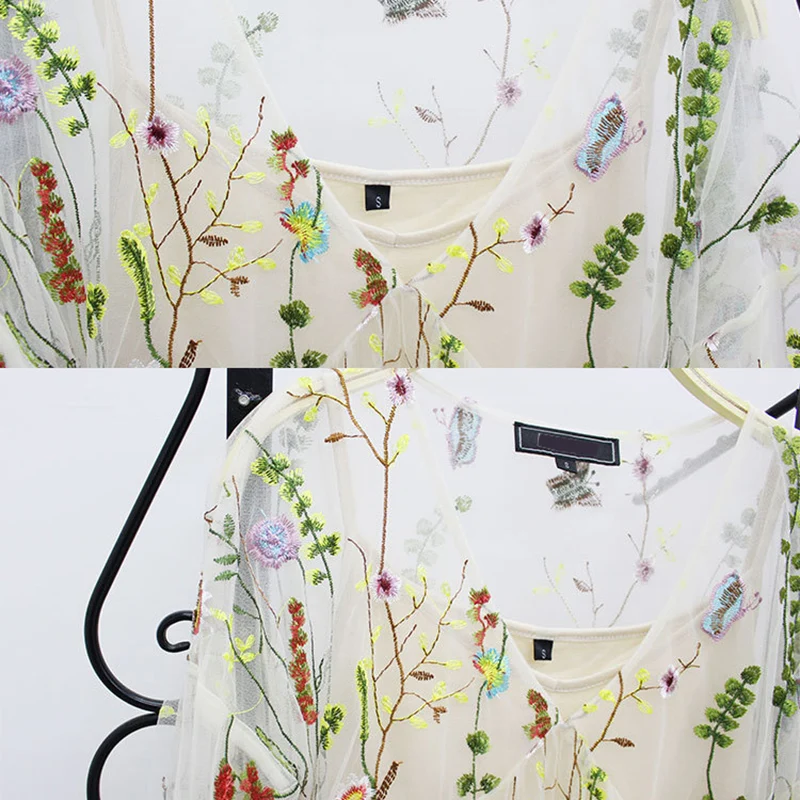 BOHO пляжное летнее кружевное Длинное Платье женское 2019 сексуальная прозрачная