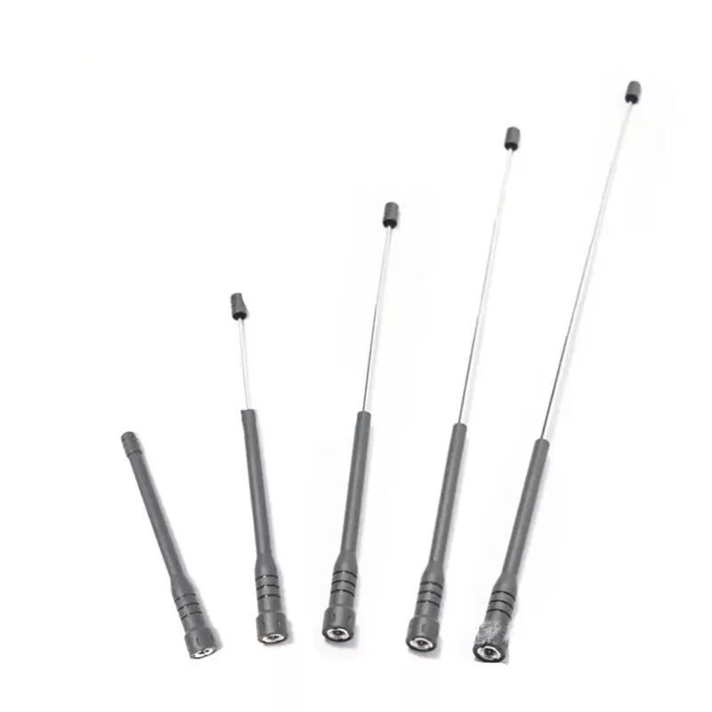 VHF UHF SMA F Telescopic Antenna для Baofeng UV5R 888S quansheng Walkie Talkie Handheld FM Radio|Рации| |