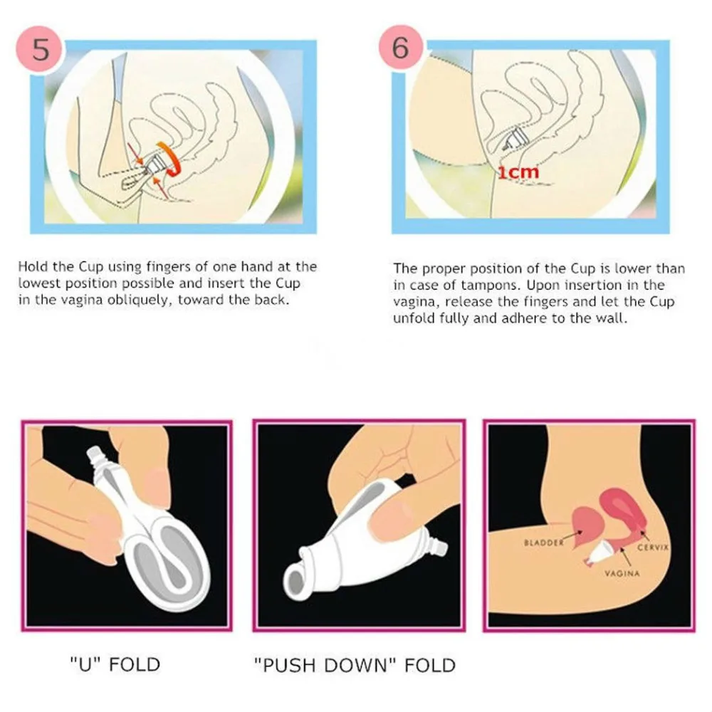 Менструальная чаша для женщин 2 размера средство женской гигиены медицинское