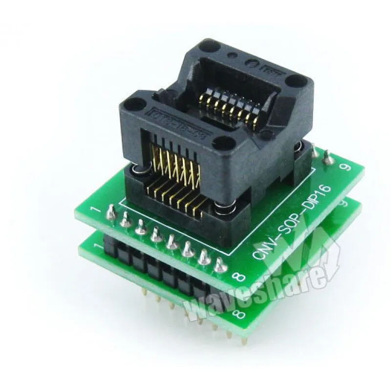 SOP16 К DIP16 () IC Тест Гнездо Адаптера Программирование для SO16 SOIC16 Бесплатная Доставка