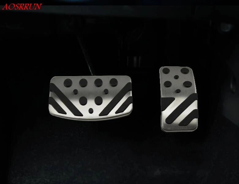 Don't need to punch car accessories Stainless Steel Pedal Accelerator Brake Clutch Cover For mitsubishi Eclipse Cross