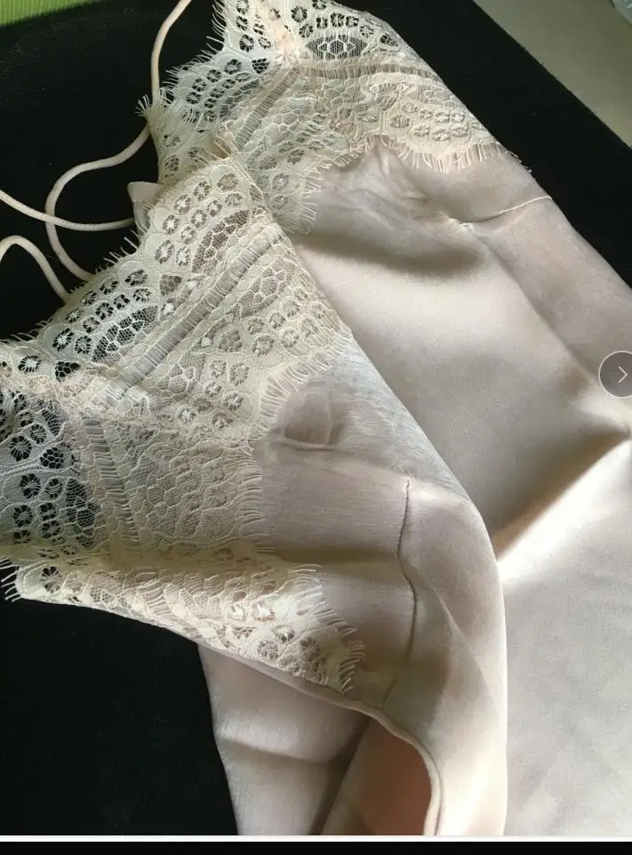 2019 летний женский кружевной топ женская простая Дамская комбинация женские топы