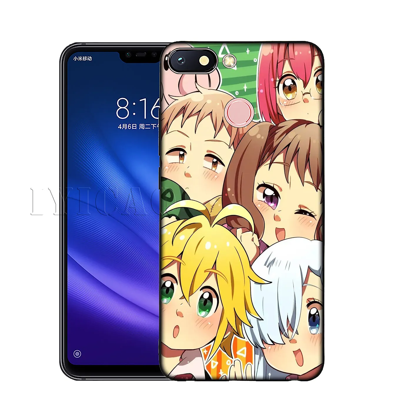 IYICAO Nanatsu no Taizai Seven Deadly Sin Мягкий силиконовый чехол для Xiaomi Mi 9 SE 9T CC9 CC9E 8 A3 Pro A1 A2 Lite f1 MAX
