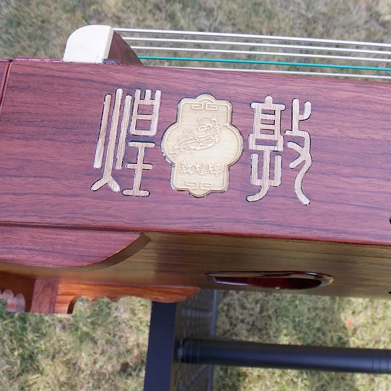Китайский палисандр guzheng Dunhuang Китай Профессиональная игра 21 струнный инструмент
