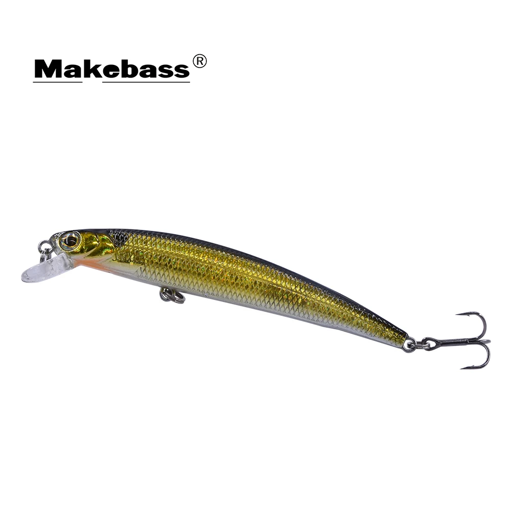 MAKEBASS блесна Джеркбейт подвесные приманки 3.5in/0 25 oz искусственные жесткие форель
