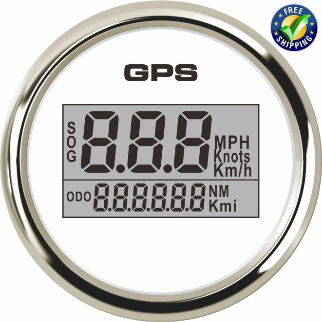 Упаковка из 1 52 мм цифровые спидометры GPS 0 999 скорость одометры SOG