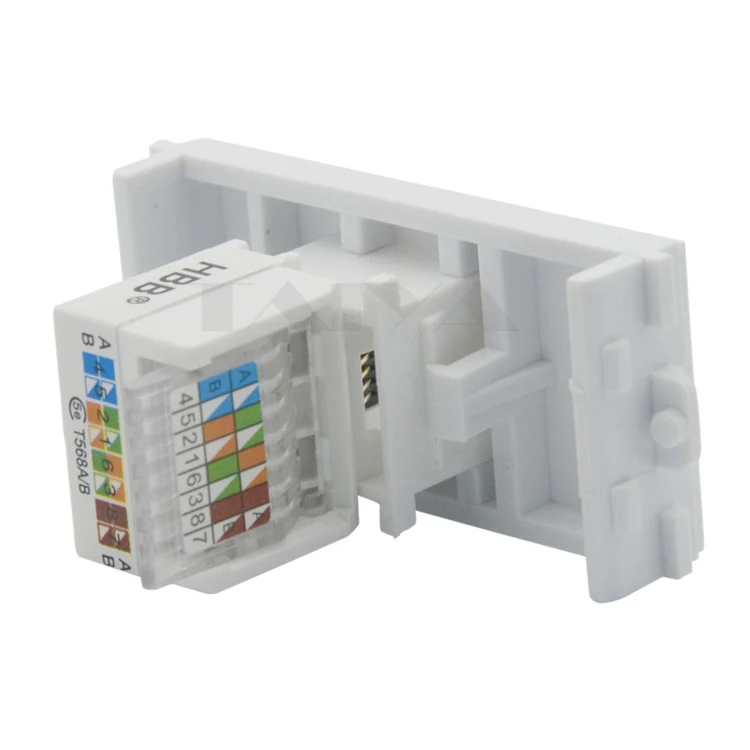 Сетевая настенная пластина RJ45 соединитель | Электроника