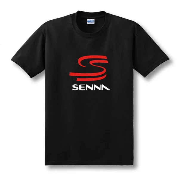 Мужская футболка с короткими рукавами HERO F1 AYRTON SENNA Повседневная Размеры S ~ 2XL