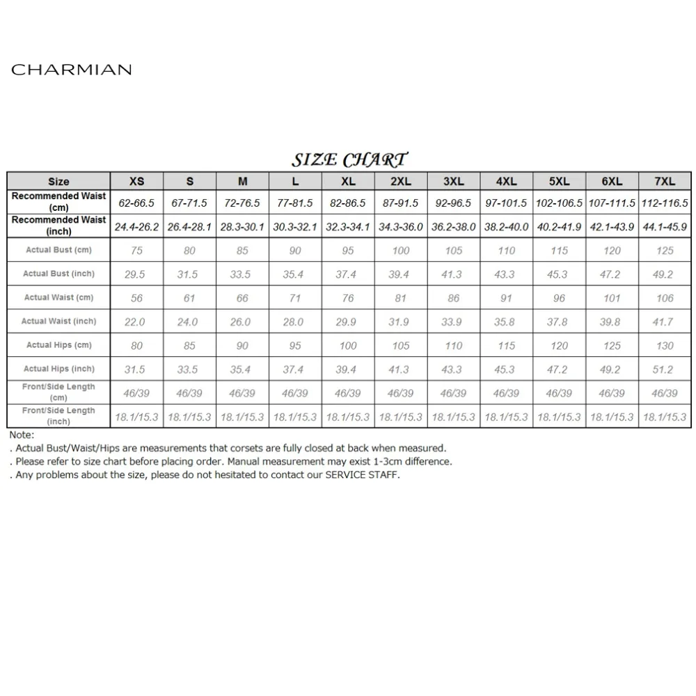 Корсет для коррекции талии Charmian удлиненный корсет с двойными косточками 26