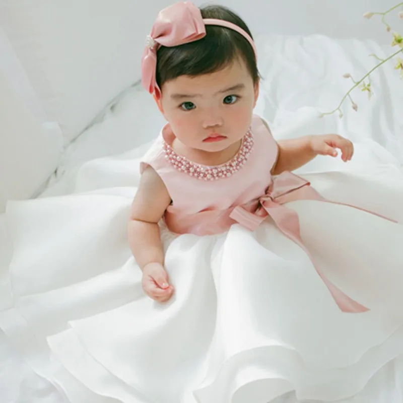 

1 Year Birthday Baby Girl Christmas Party Dress For Baby Girl Frocks Tutu Baptism Infant Christening Gown Toddler Kids Clothes