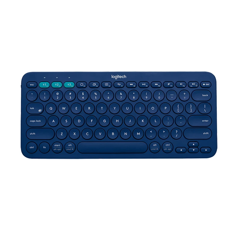 Oklick K380 Bluetooth Keybord tastiera мульти-устройство светильник клавир мини беспроводная клавиатура для телефона Pad PC teclado