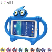 New Glasses kids Cartoon EVA Stand Case Universal for 7.0  inch tablet (Tab 3/P3200/T110/T111/T210/T211/huawei-T1/lenovo-A7)