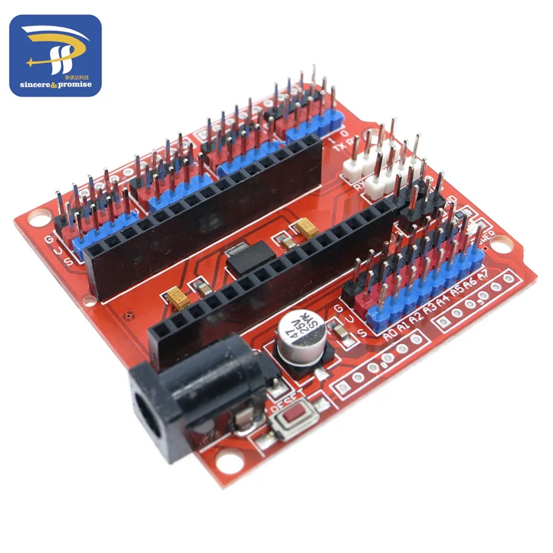 ATMEGA328P нано IO щит и UNO многоцелевой Плата расширения для Arduino NANO 3,0 CH340 CH340G