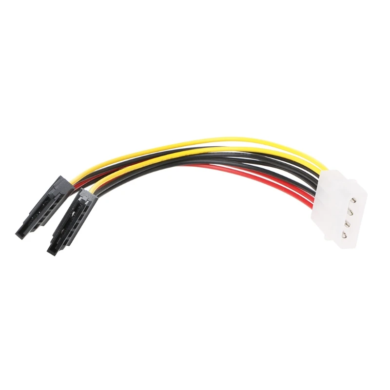 Кабель питания Molex с 4 контактным штекером на 2X Serial ATA 15 контактный Женский Y