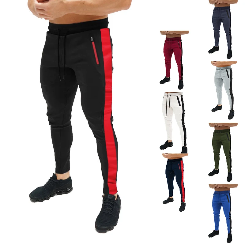 2019 Spring Jogging Pants Men Solid GYM Training Pant Sportswear Joggers Sports Men's Running Swearing Sweatpants | Мужская одежда