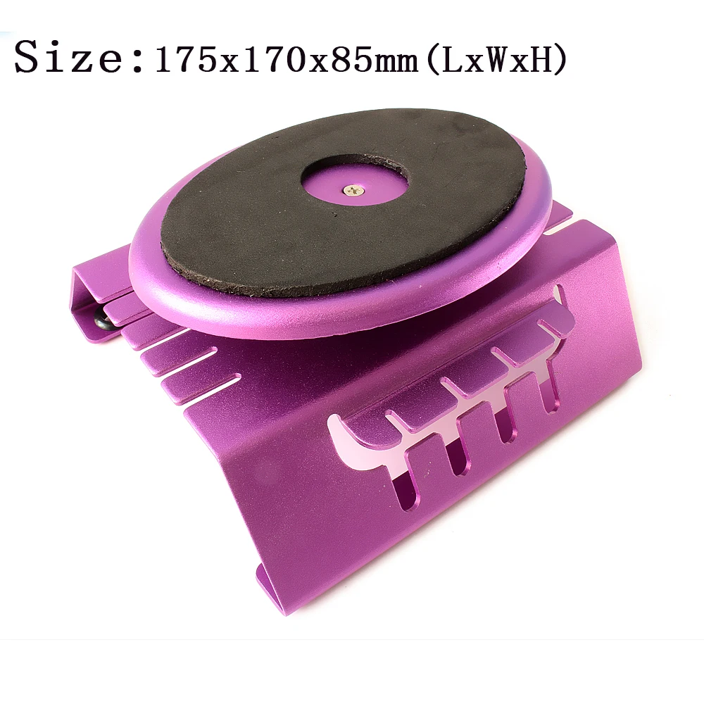 RCAWD 1PC Work Stand Rotating 70116 360 Degree Rotate Platform Display Turntable Fit RC 1:8 and 1:10 Nitro Car Station | Игрушки и хобби