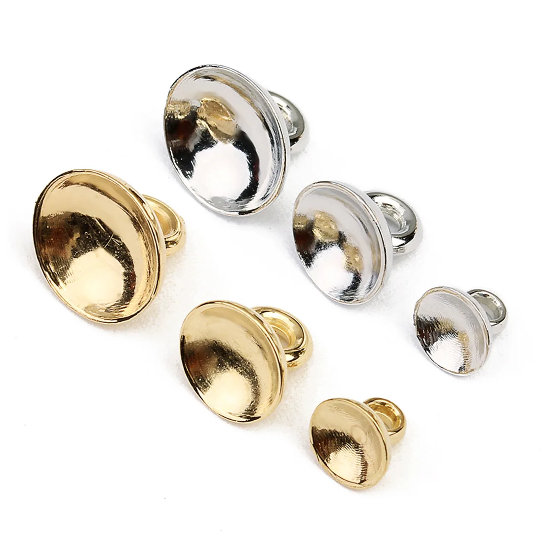 200 шт. круглая подъемная чаша для самостоятельного изготовления ювелирных