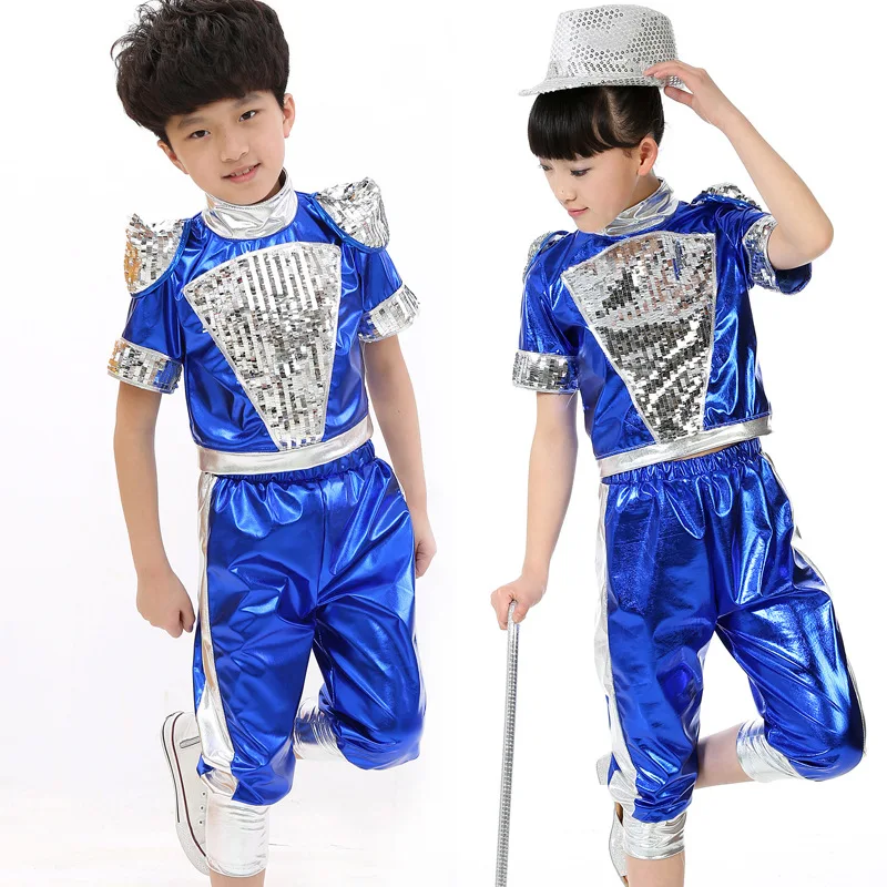 Новинка 2017 джазовые костюмы для мальчиков и девочек танцевальная одежда в стиле