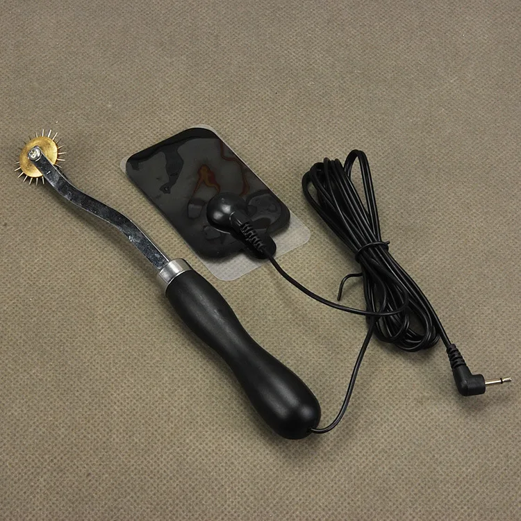 BDSM Fetish Bondage Toys for Women Men Electric Shock Stimulate Body Needle Metal Roller and Electro Adhesive Paster Sextoy | Красота и