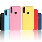 Чехол для Huawei Y9 Prime 2019, цветной матовый Силиконовый мягкий бампер из ТПУ для Huawei Y9 Prime 2019, чехол для телефона Y9Prime