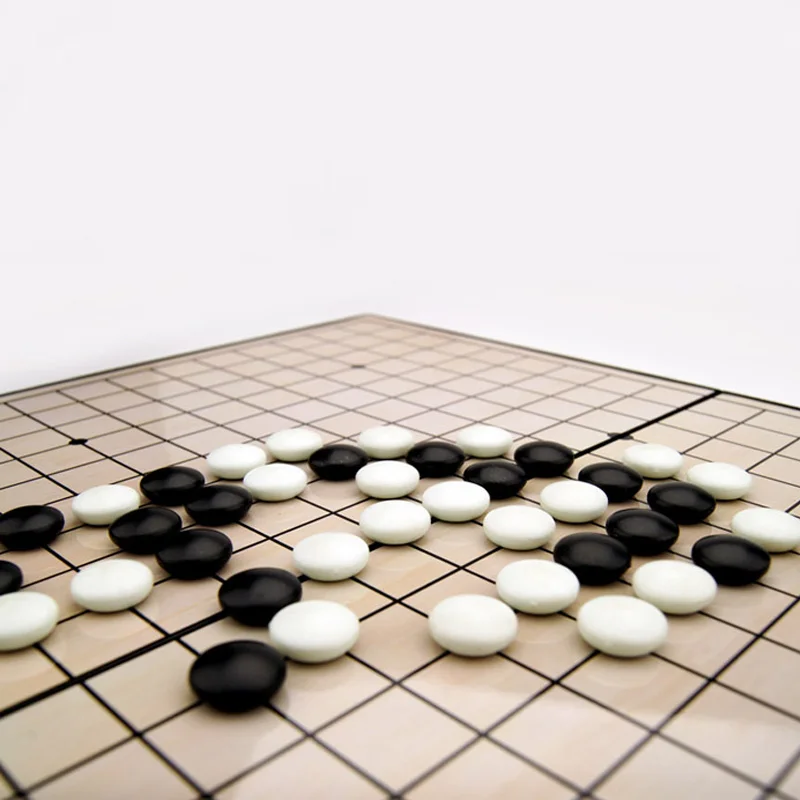 Китайская старая настольная игра weiqi шашки складной стол магнитная шахматная