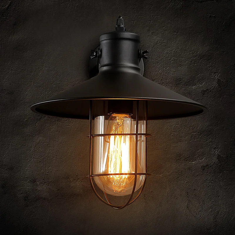 Лофт RH Настенные светильники винтажные промышленные настенные бра светильник