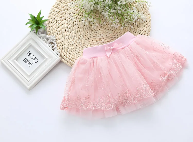 Лидер продаж пышная шифоновая юбка-пачка для девочек Однотонная танцевальная