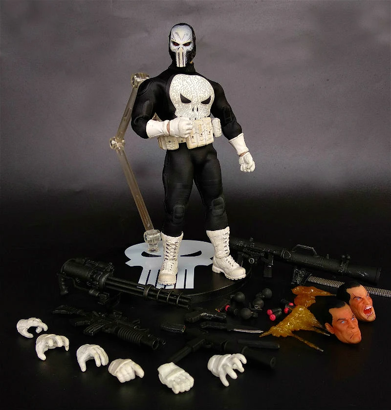 Mezco One: 12 коллективный Каратель фигурка игрушечная Статуэтка КО Версия