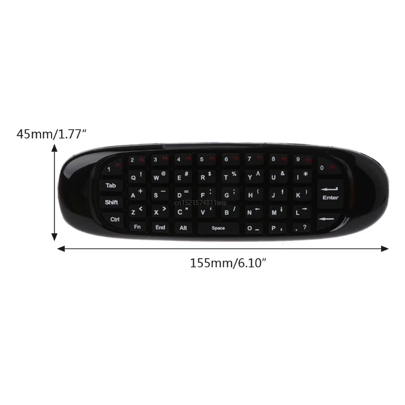C120 Fly Air Mouse с голосовым поиском 2 4 ГГц мини беспроводная клавиатура для ПК и