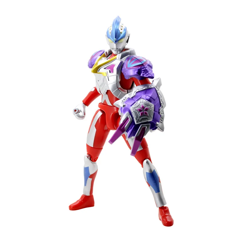 Экшн фигурки из ПВХ Ultraman Zero Ginga Tiga Dyna Cosmos 17 5 см звуковые игрушки детские