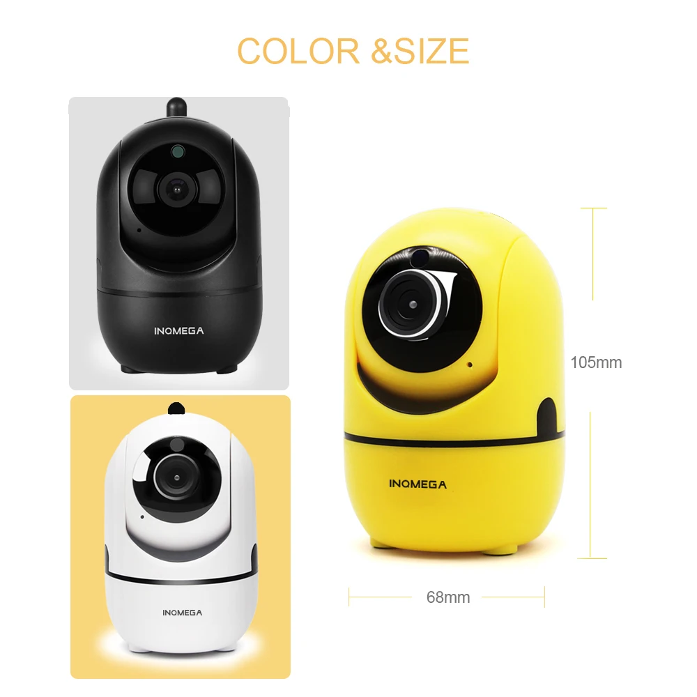 INQMEGA HD 1080P облачная Беспроводная ip-камера, интеллектуальное автоматическое слежение за человеком, Домашняя безопасность, видеонаблюдение, CCTV сетевая камера с wifi